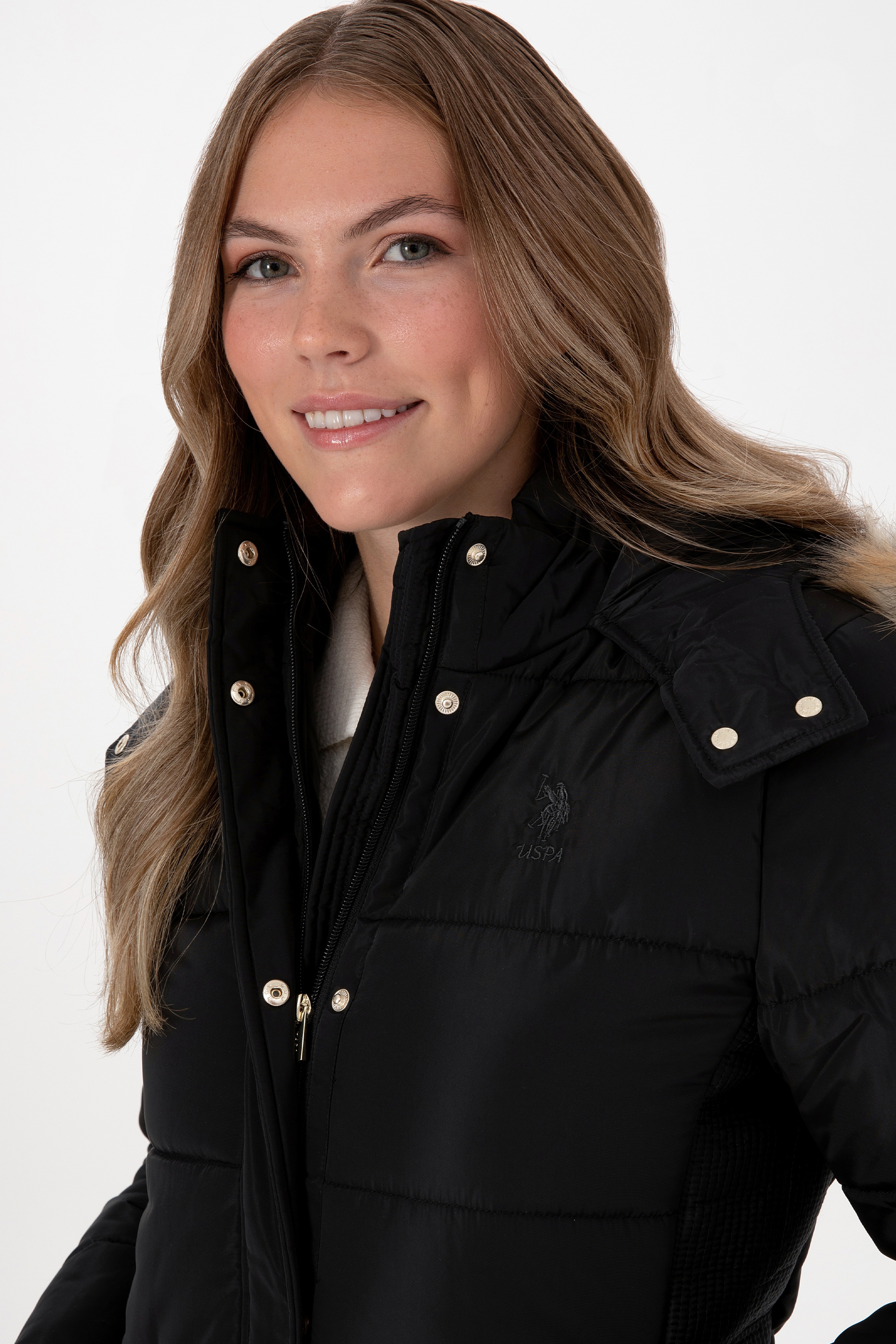 Kadın Siyah Kaban - Image 2