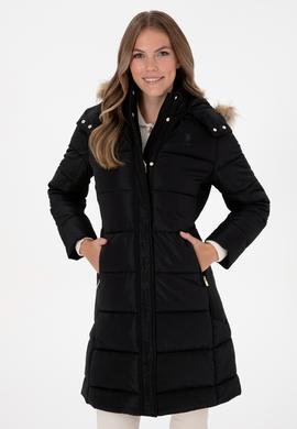 Kadın Siyah Kaban - 50308001019