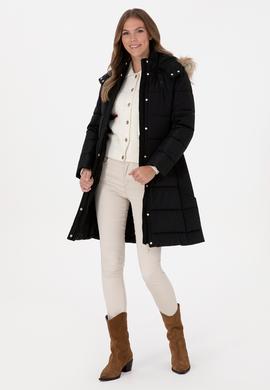 Kadın Siyah Kaban - 50308001019