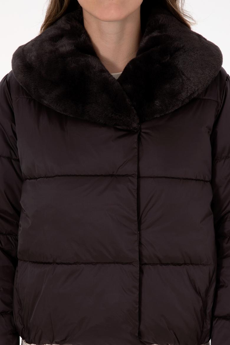 Kadın Kahverengi Mont - 50308633023