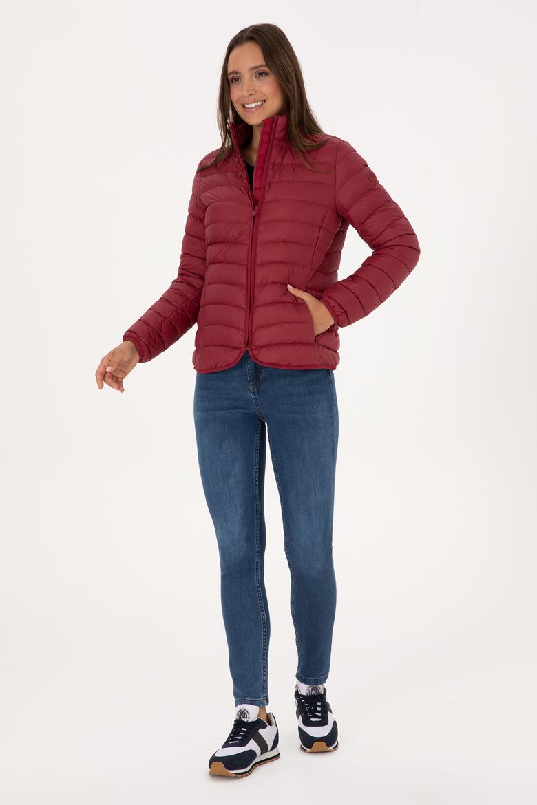 Kadın Koyu Frambuaz Mont - 50308868056