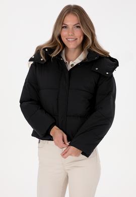 Kadın Siyah Mont - 50308625014