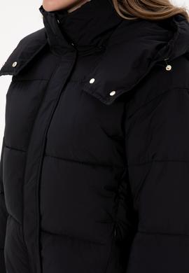 Kadın Siyah Mont - 50308625014