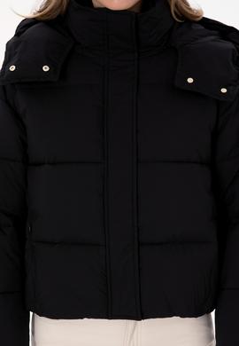 Kadın Siyah Mont - 50308625014