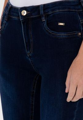 Kadın Koyu Mavi Skinny Fit Jean Pantolon - 50308101001