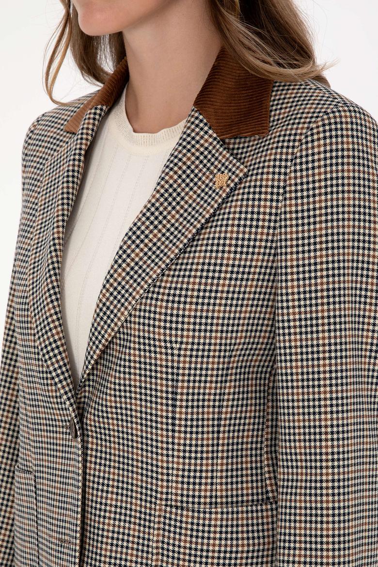 Kadın Kahverengi Ceket - 50309308012