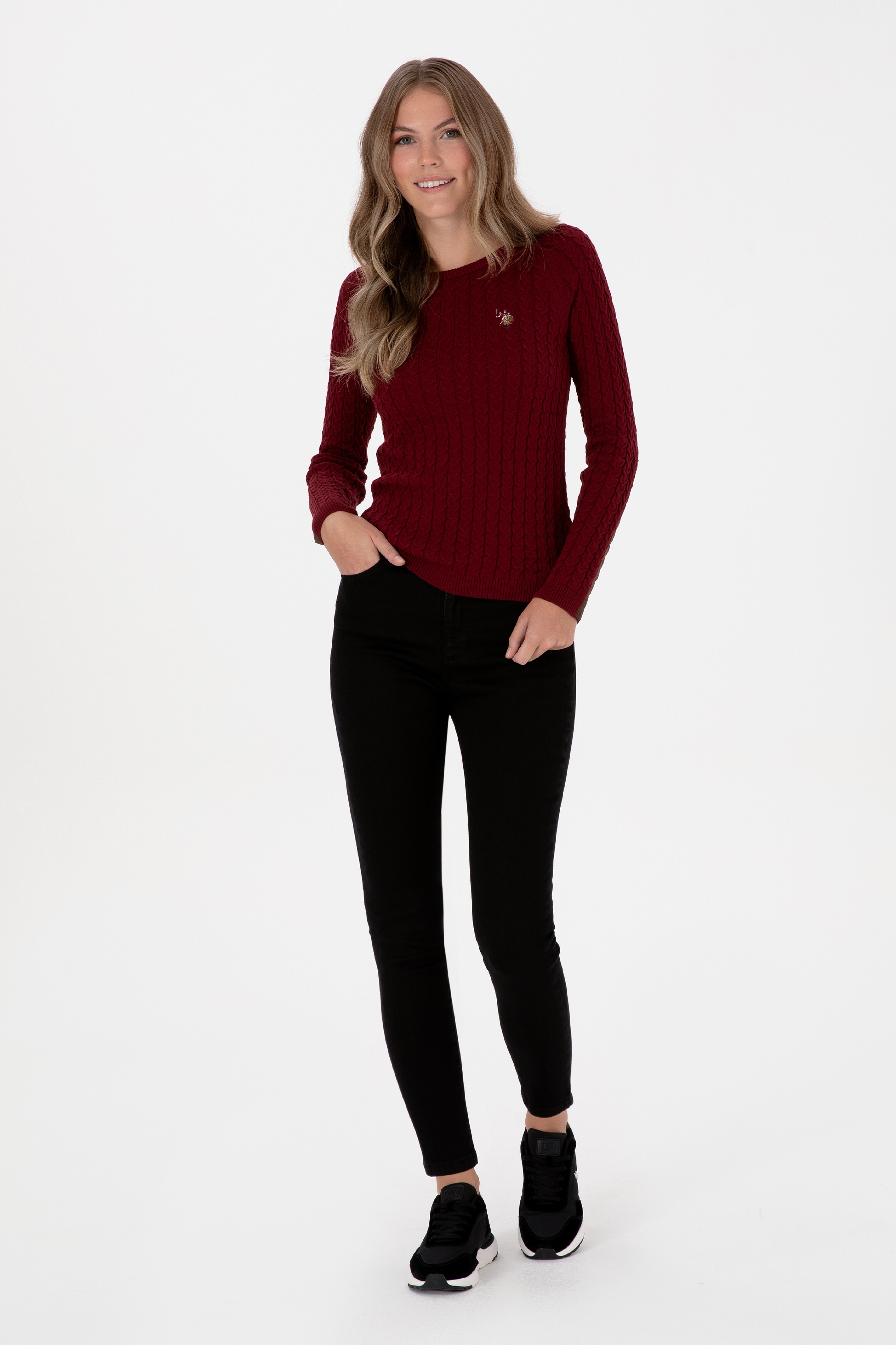 Kadın Siyah Skinny High Waist Fit Jean Pantolon - Image 1