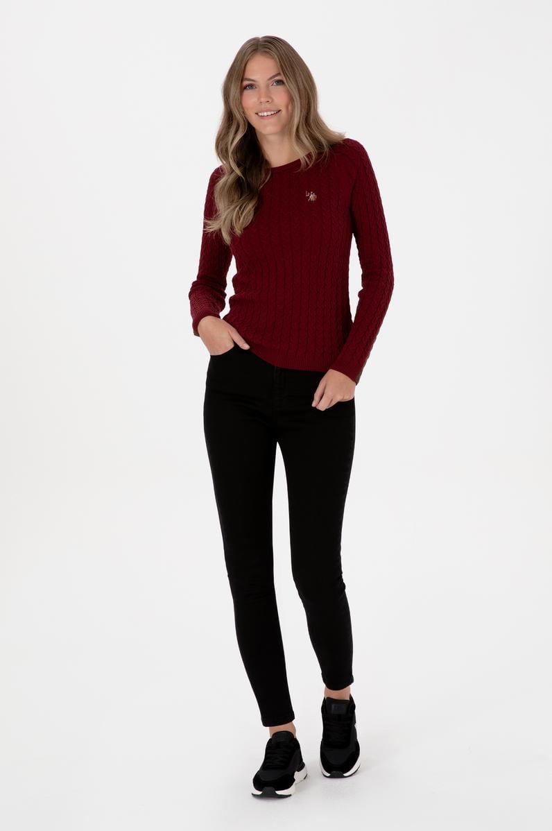 Kadın Siyah Skinny High Waist Fit Jean Pantolon