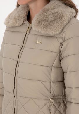 Kadın Açık Haki Mont - 50308797033