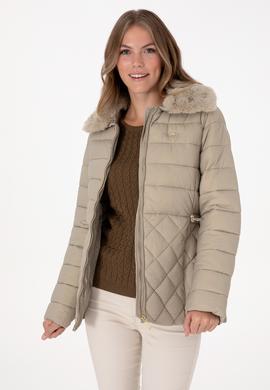 Kadın Açık Haki Mont - 50308797033