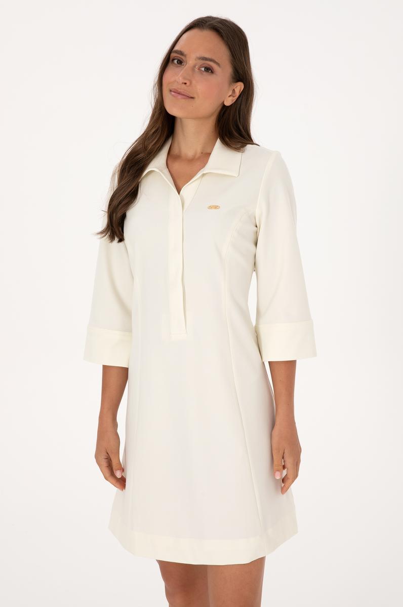 Kadın Beyaz Dokuma Elbise