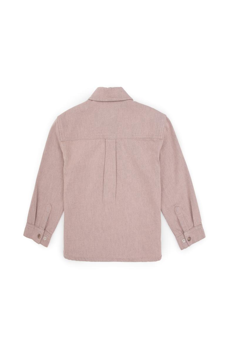 Kız Çocuk Pudra Jean Gömlek - 50314492011