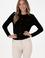 Kadın Siyah Triko Hırka