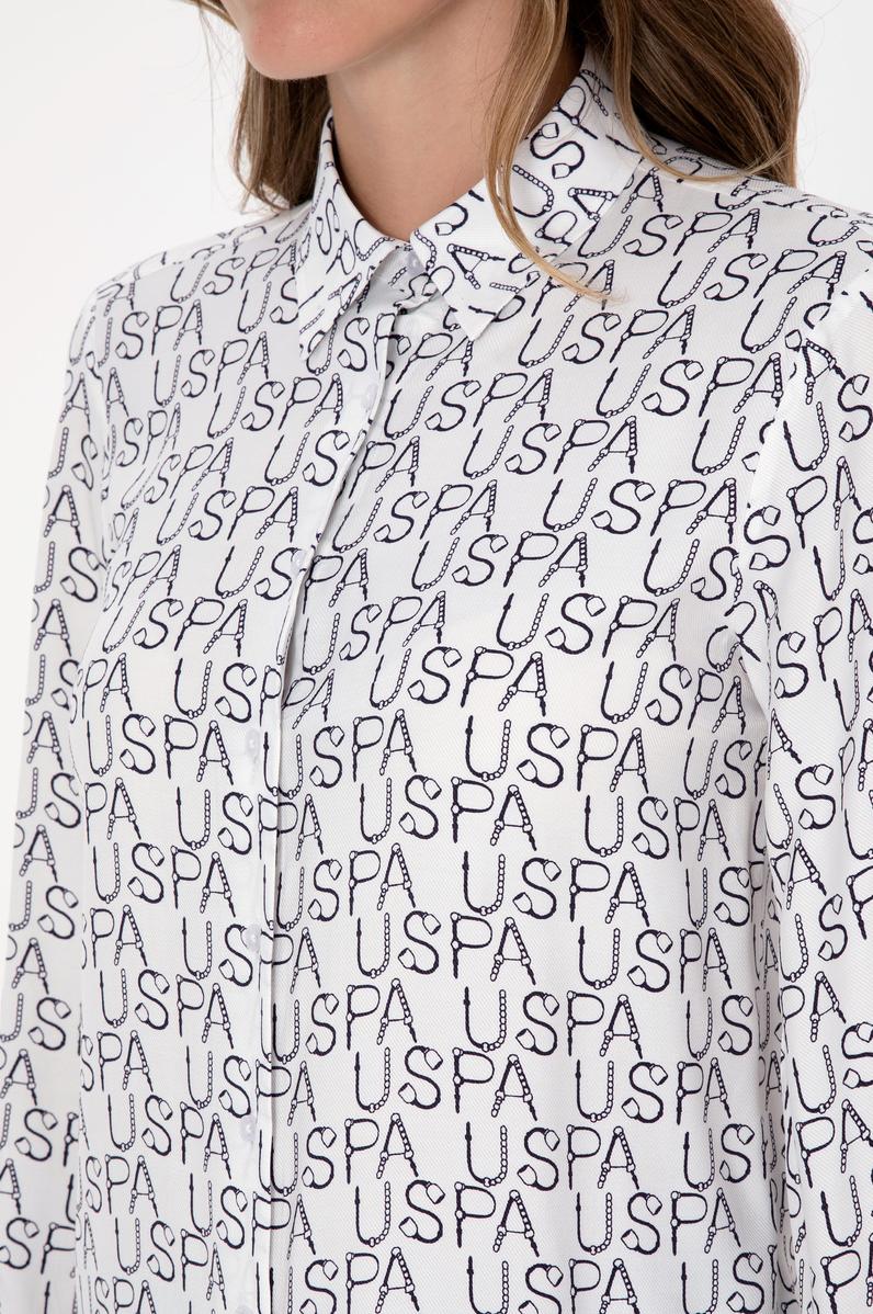 Kadın Lacivert Uzun Kollu Gömlek