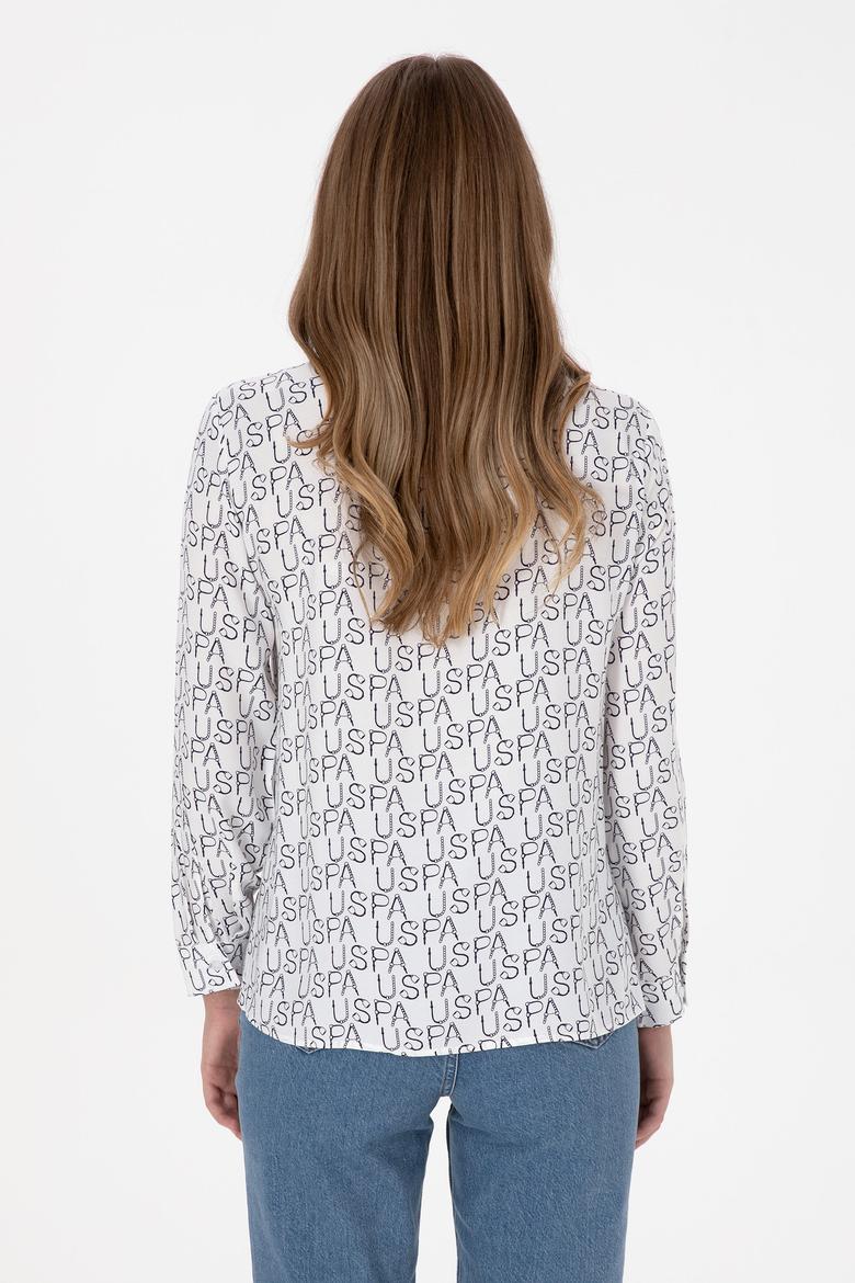 Kadın Lacivert Uzun Kollu Gömlek - 50315894004