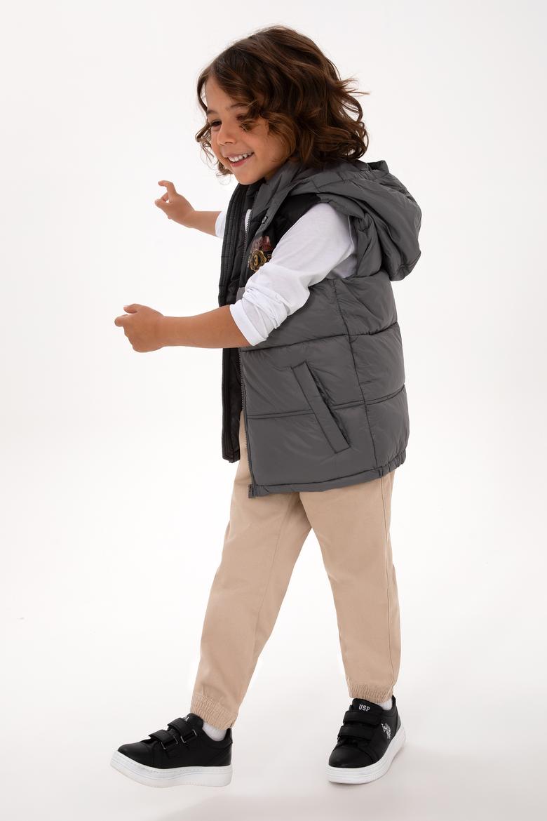 Erkek Çocuk Koyu Bej Kanvas Pantolon - 50317270020