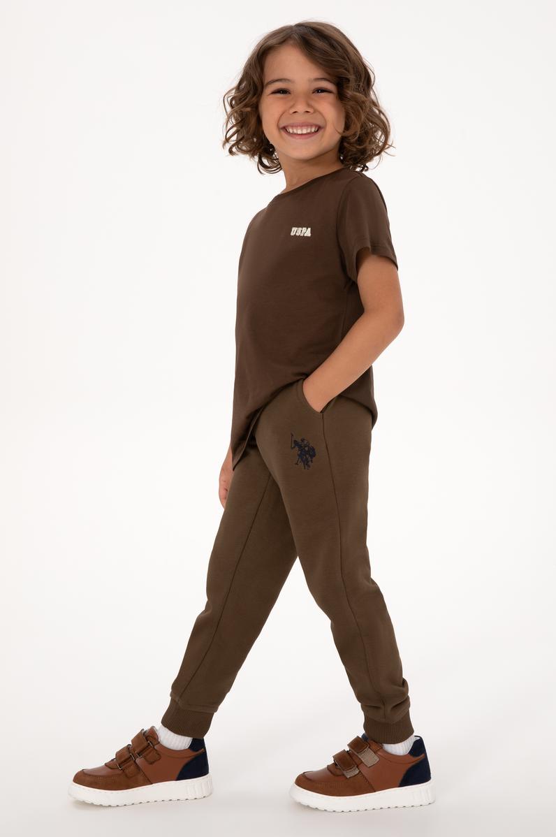 Erkek Çocuk Haki Eşofman Altı