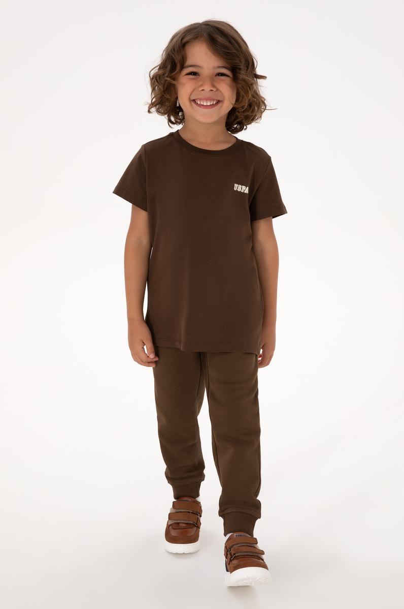 Erkek Çocuk Haki Eşofman Altı