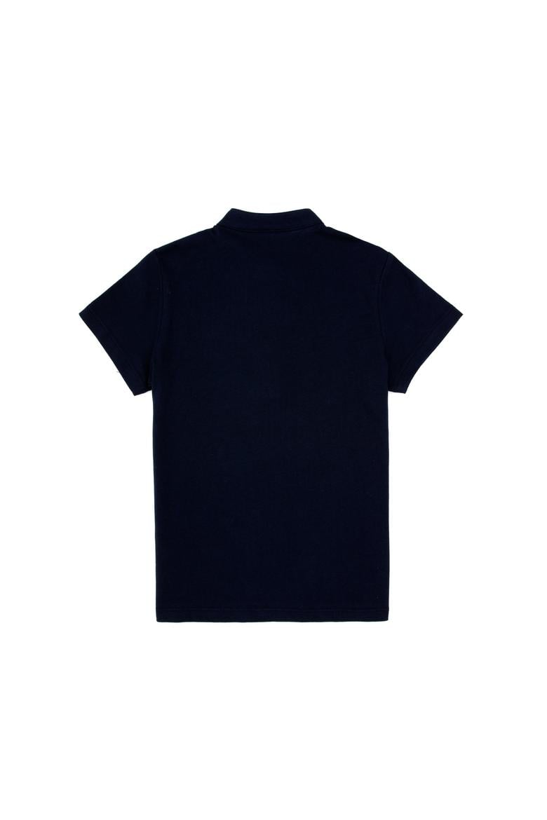 Erkek Çocuk Lacivert Bisiklet Yaka Tişört - 50314940048