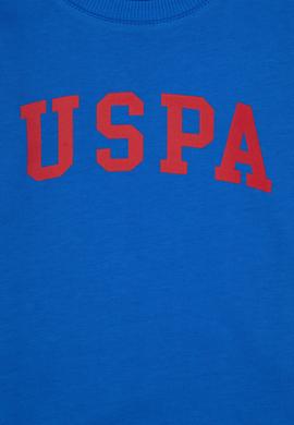 Erkek Çocuk Koyu Mavi Bisiklet Yaka Basic Sweatshirt - 50313830085