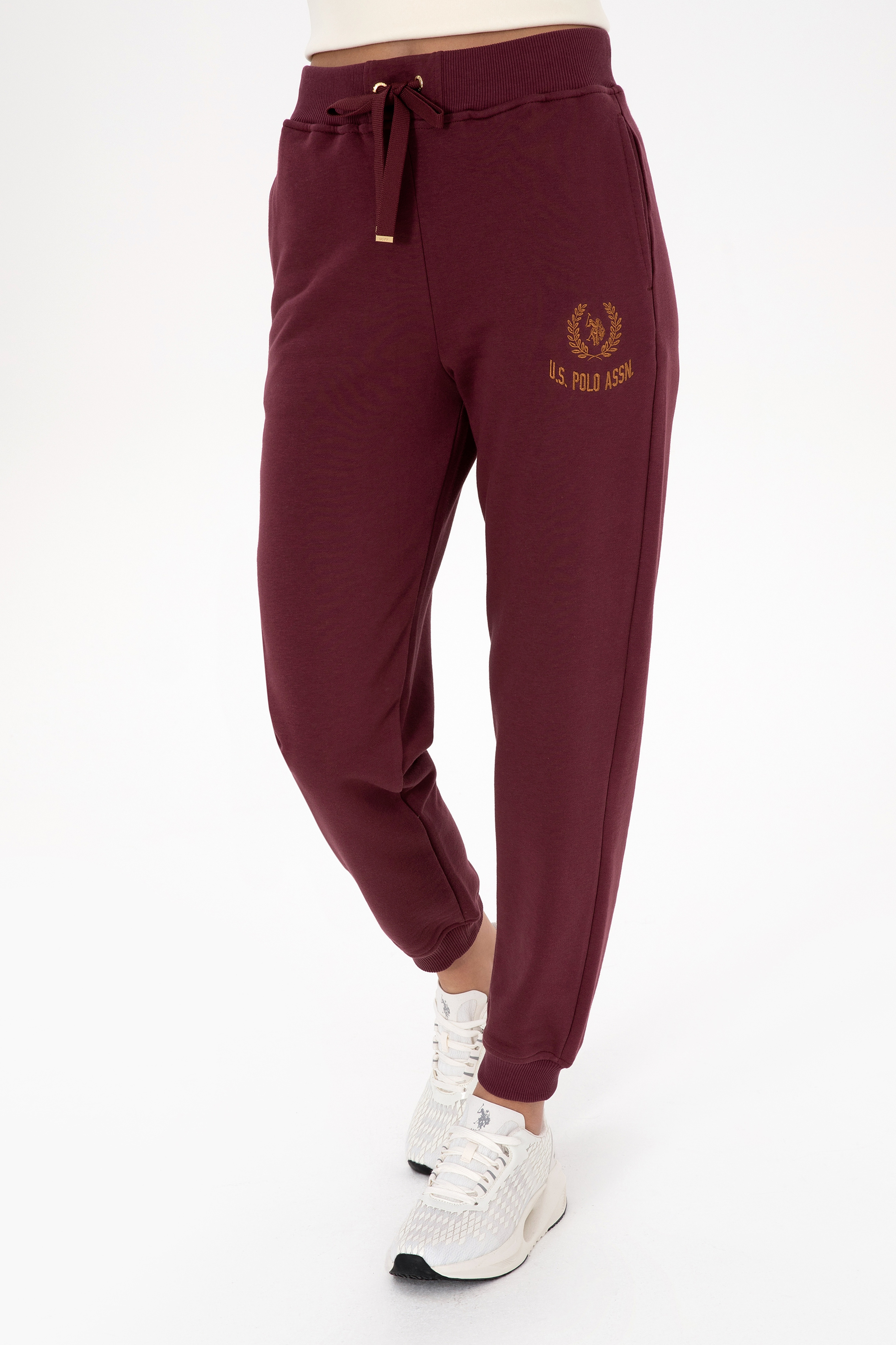 Kadın Bordo Jogger Eşofman Altı - Image 2