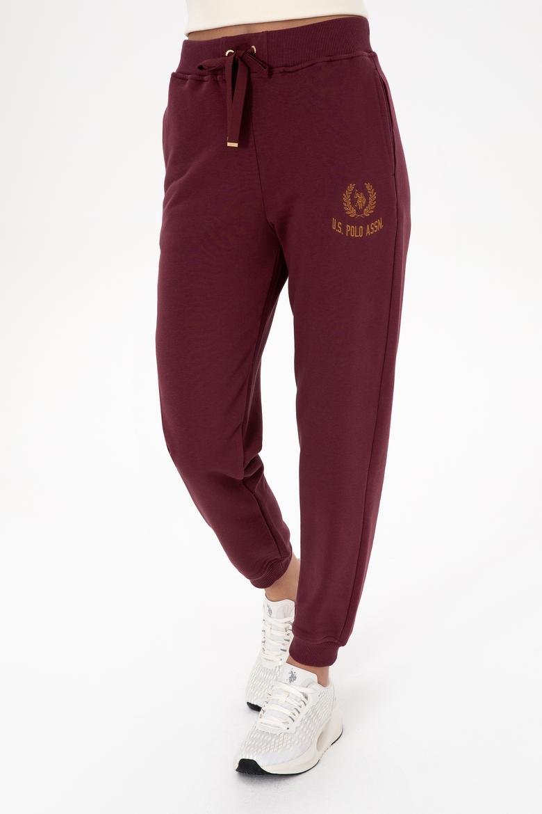 Kadın Bordo Jogger Eşofman Altı - 50307788013