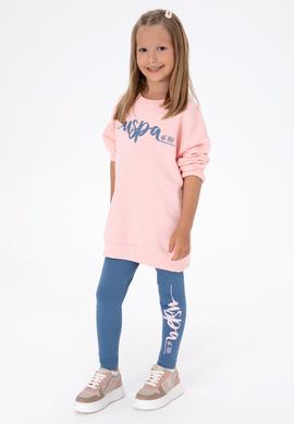 Kız Çocuk Açık Pembe Alt Üst Takım - 50318939007