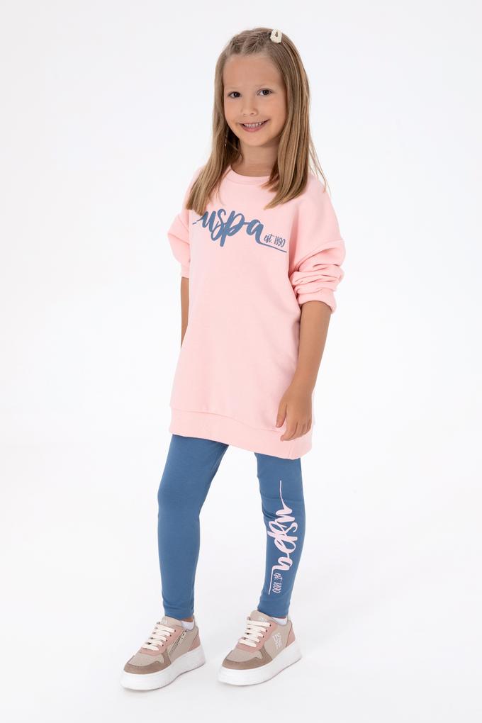 Kız Çocuk Açık Pembe Alt Üst Takım