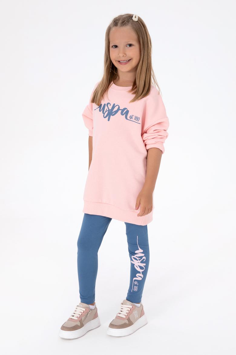 Kız Çocuk Açık Pembe Alt Üst Takım