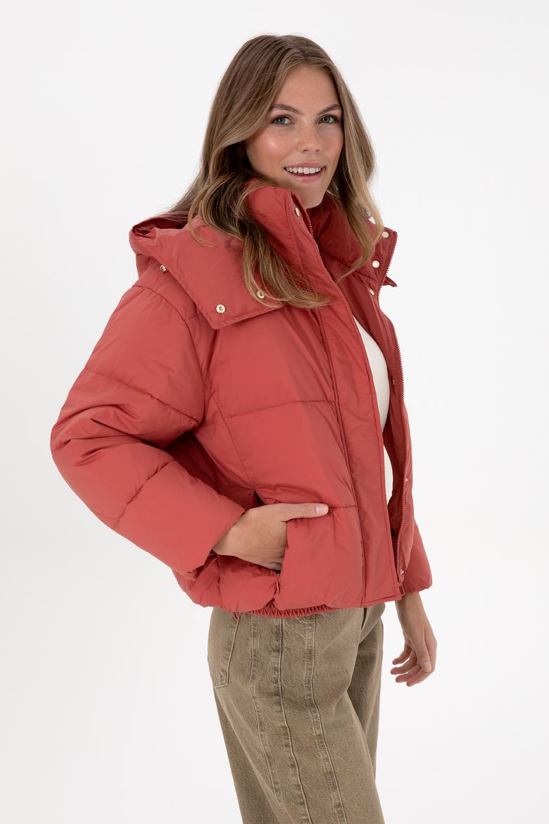 Kadın Gül Kurusu Mont - 50308625041