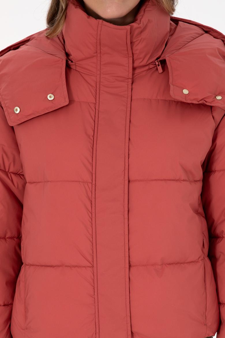 Kadın Gül Kurusu Mont - 50308625041