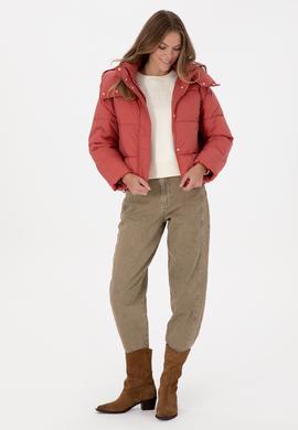 Kadın Gül Kurusu Mont - 50308625041