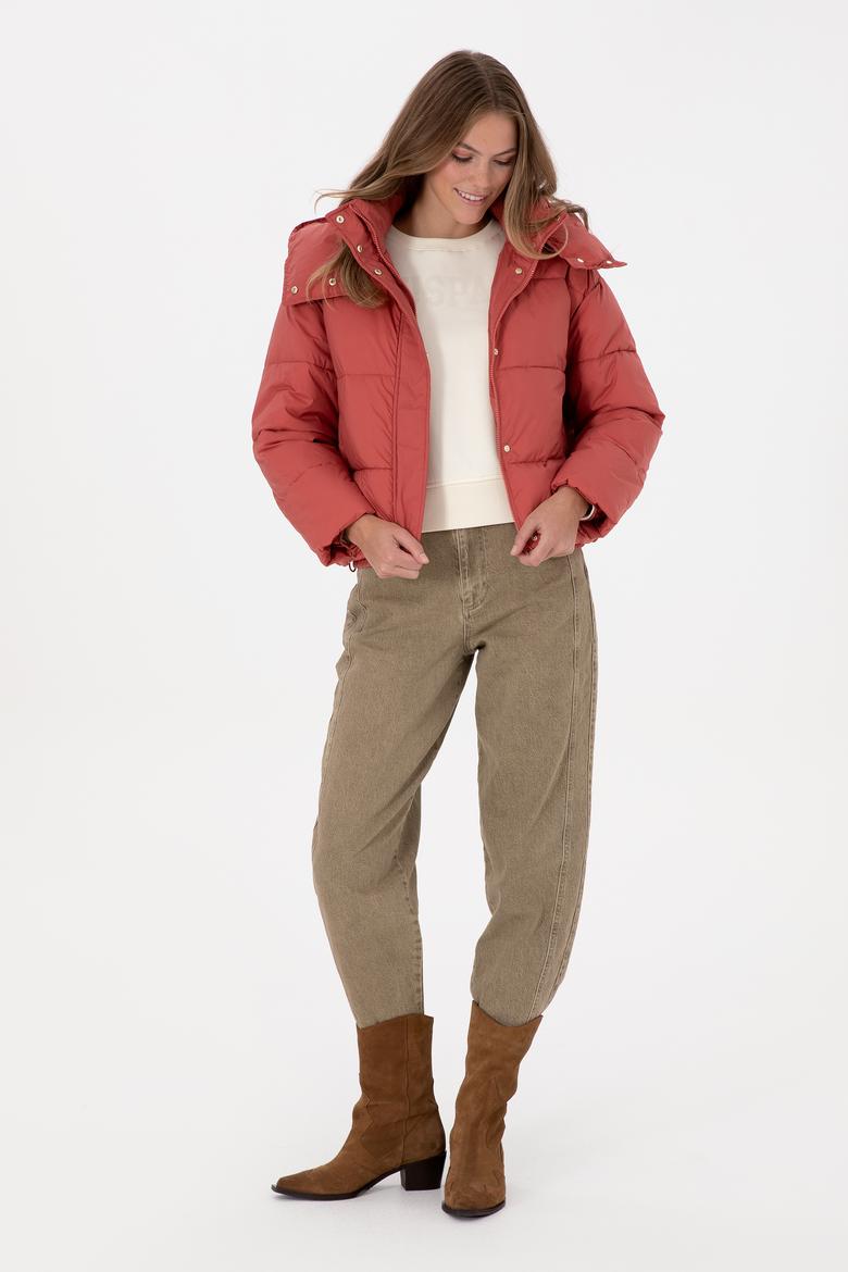 Kadın Gül Kurusu Mont - 50308625041