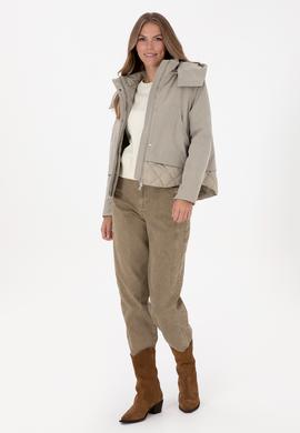 Kadın Açık Haki Mont - 50308609024