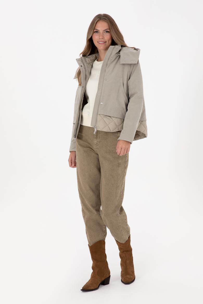 Kadın Açık Haki Mont - 50308609024