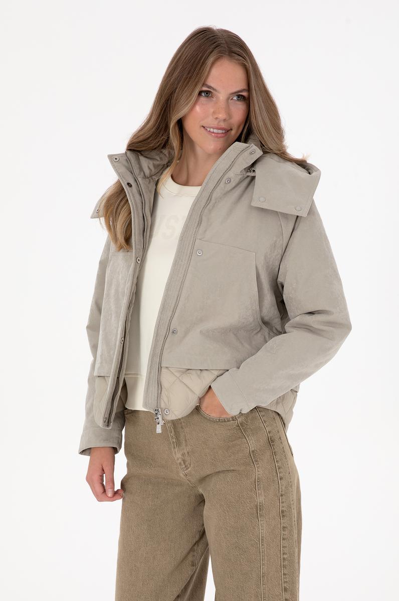 Kadın Açık Haki Mont