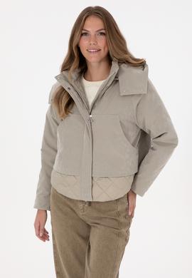 Kadın Açık Haki Mont - 50308609024