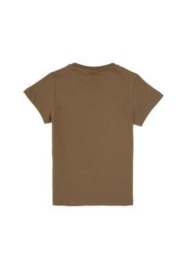 Erkek Çocuk Haki Bisiklet Yaka Süprem Tişört - 50316479017