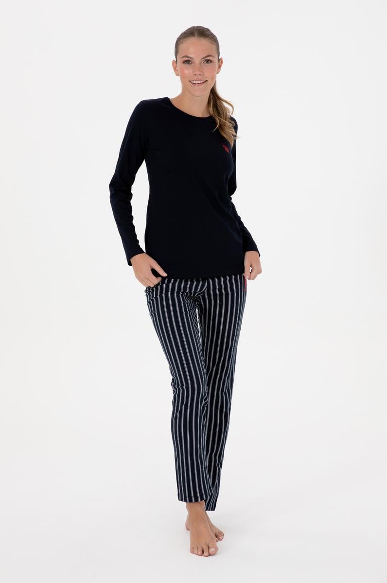 Kadın Lacivert Pijama Takımı