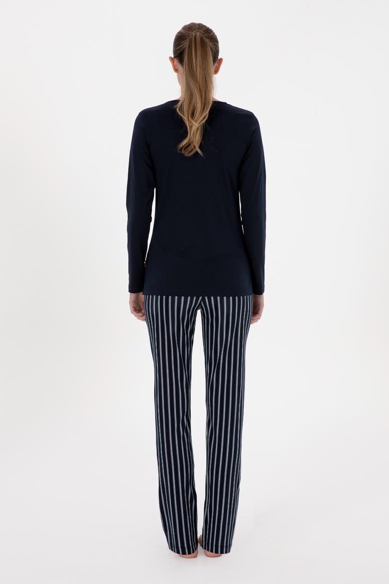 Kadın Lacivert Pijama Takımı - 50318883001