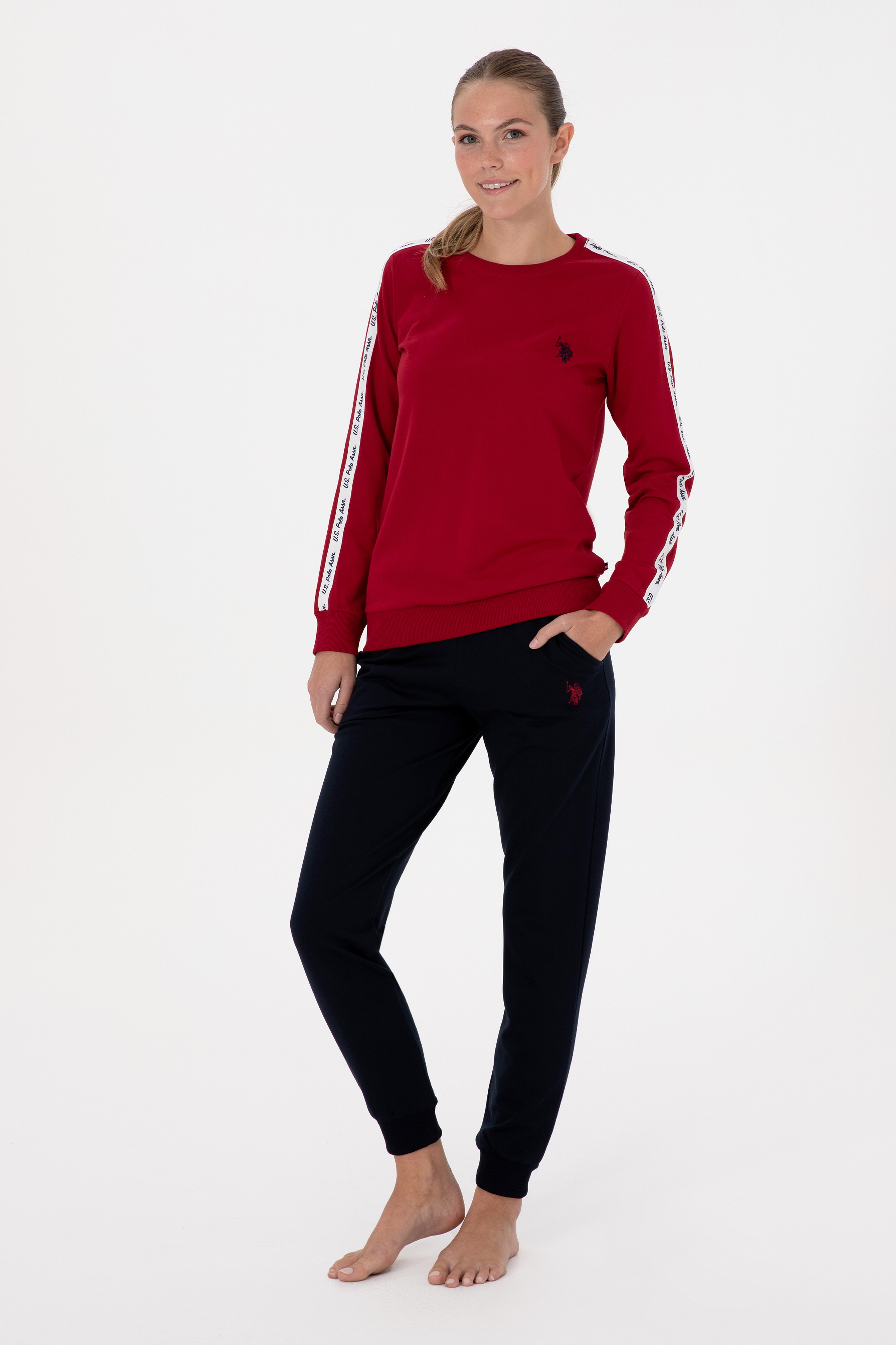 Kadın Bordo Pijama Takımı - Image 4