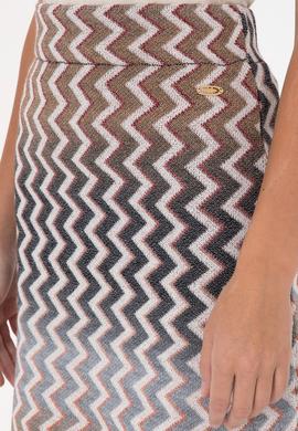 Kadın Taş Triko Etek - 50309563006