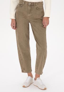 Kadın Yeşil  Balloon Fit Jean Pantolon - 50308384020