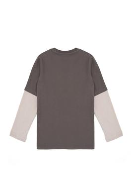 Erkek Çocuk Vizon Bisiklet Yaka Süprem Sweatshirt - 50316495008