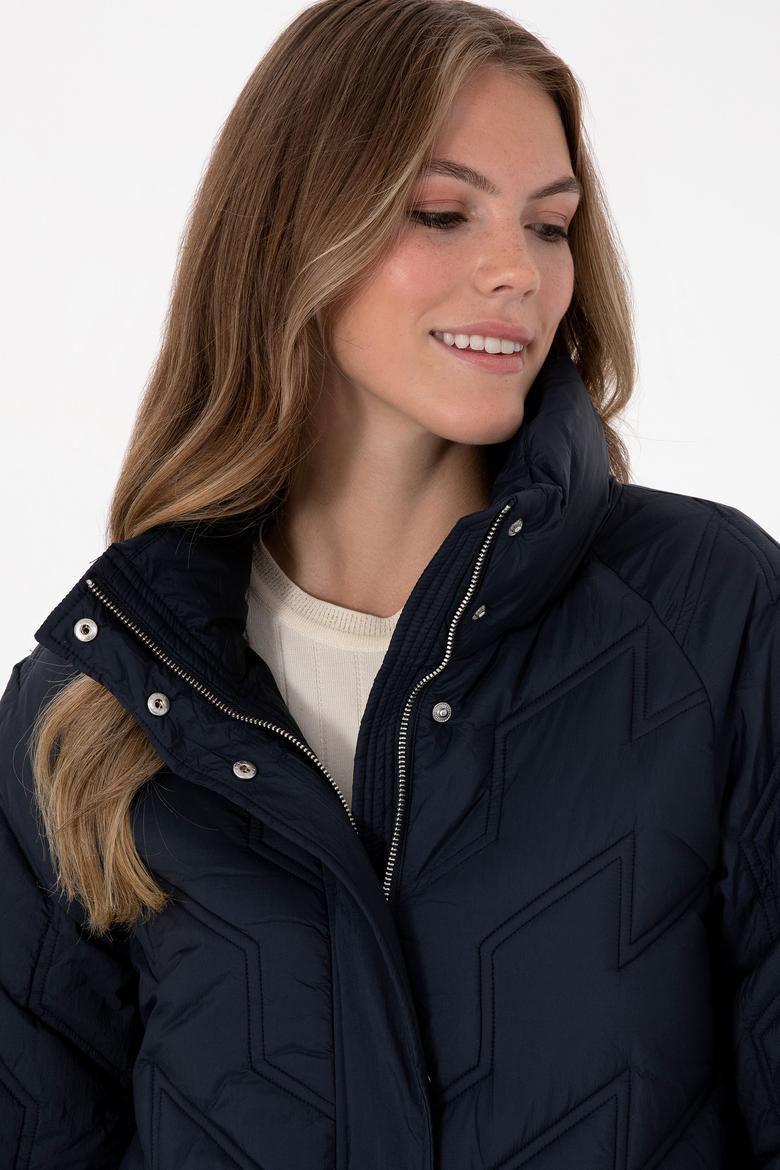 Kadın Lacivert Kaban - 50308631011