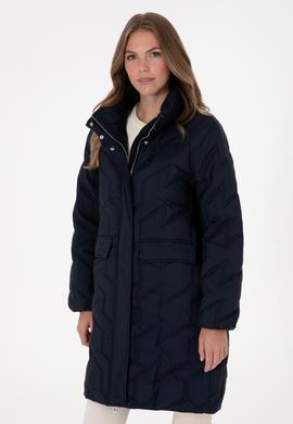 Kadın Lacivert Kaban - 50308631011