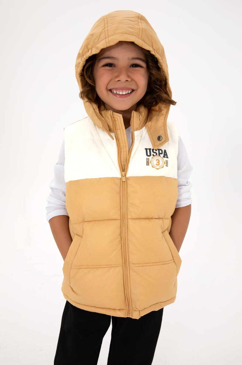 Erkek Çocuk Camel Yelek