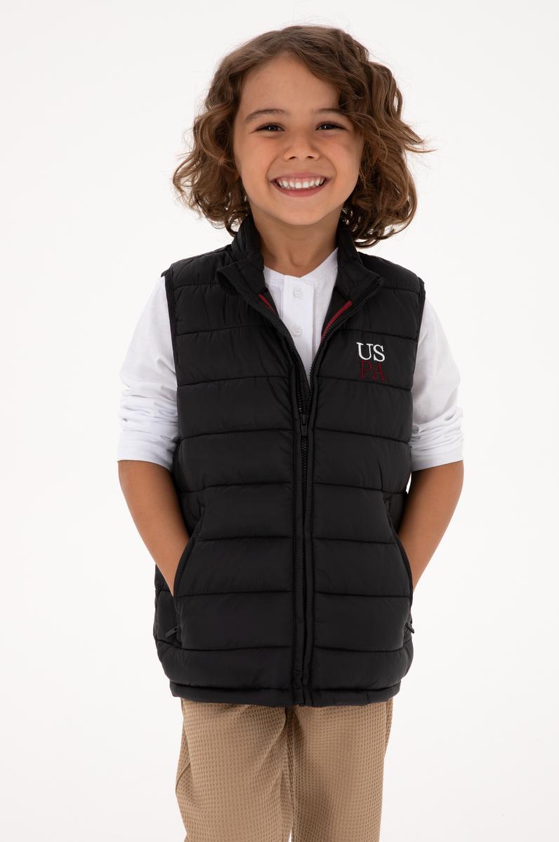 Erkek Çocuk Siyah Yelek