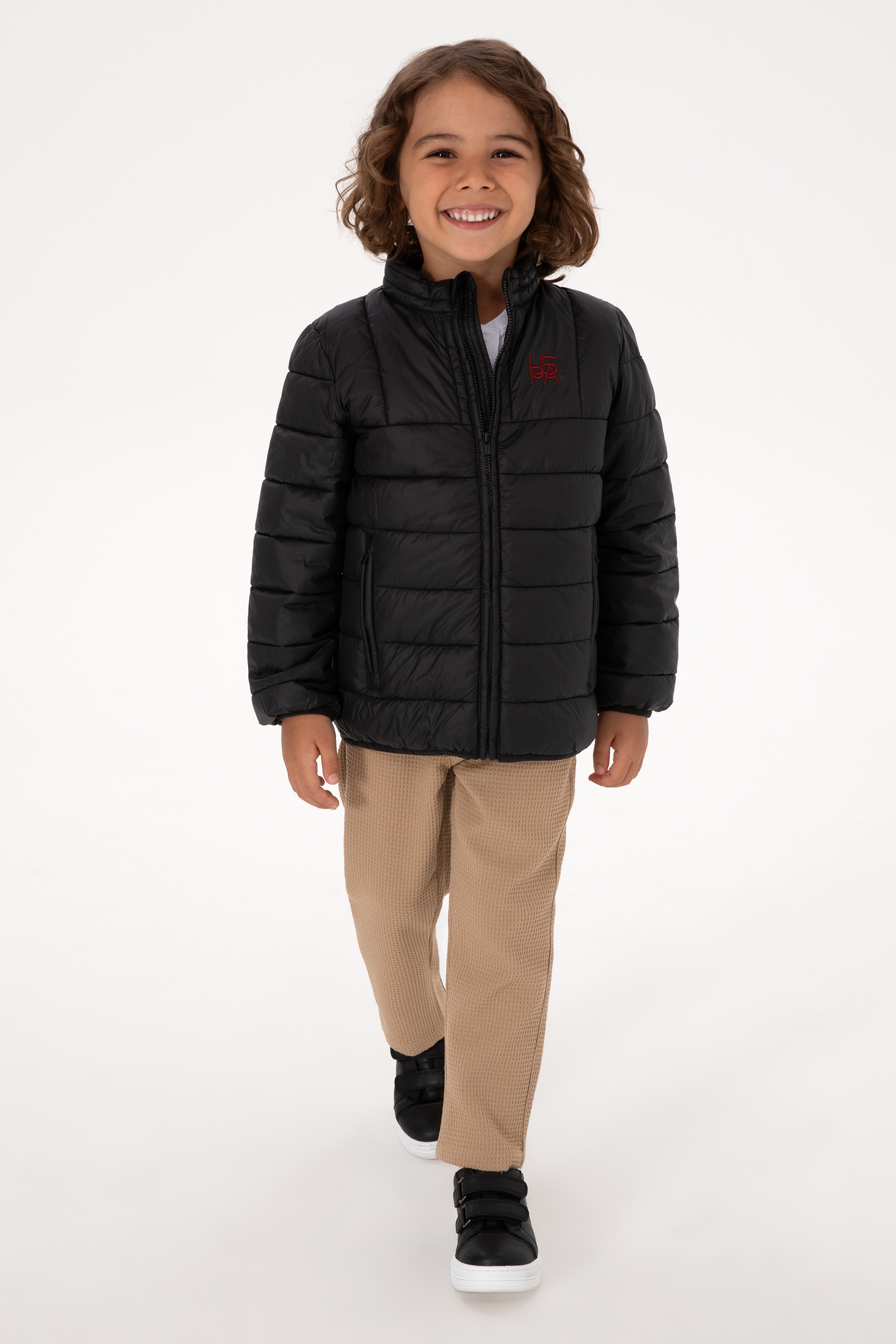 Erkek Çocuk Siyah Mont - Image 3