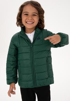 Erkek Çocuk Koyu Yeşil Mont - 50312088022